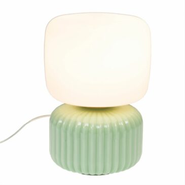 Lampe de chevet Ninon verte - Amadeus