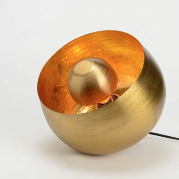 Lampe de table Samuel M dorée - Amadeus