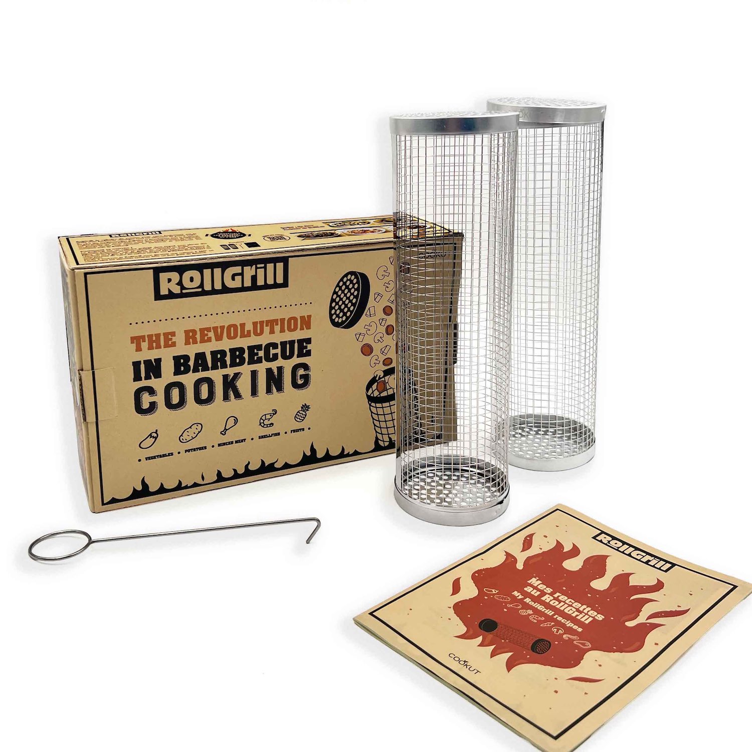 RollGrill pour tout cuisiner au barbecue - CookUt