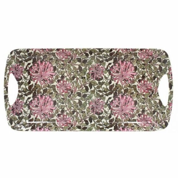 Long plateau rectangulaire en mélamine 20x40cm / Honeysuckle - Royal Garden