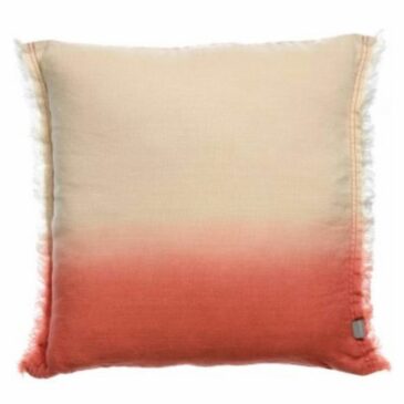 Coussin Zeff Pêche Shade 45x45cm - Maison Vivaraise