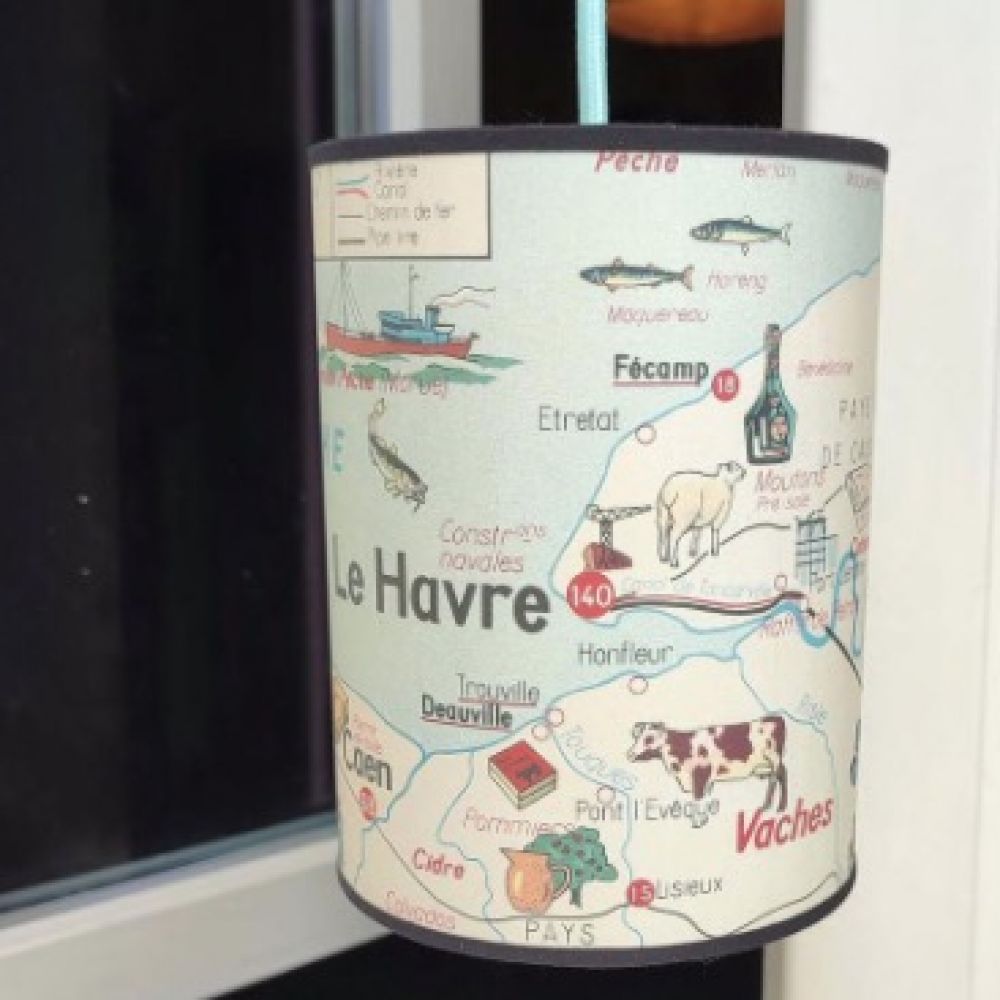 Lampe Baladeuse / La Normandie Illustrée (BAL459) - Zaralobo