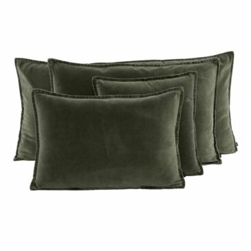 Coussin Manhattan Kaki / 45x45cm - Haomy