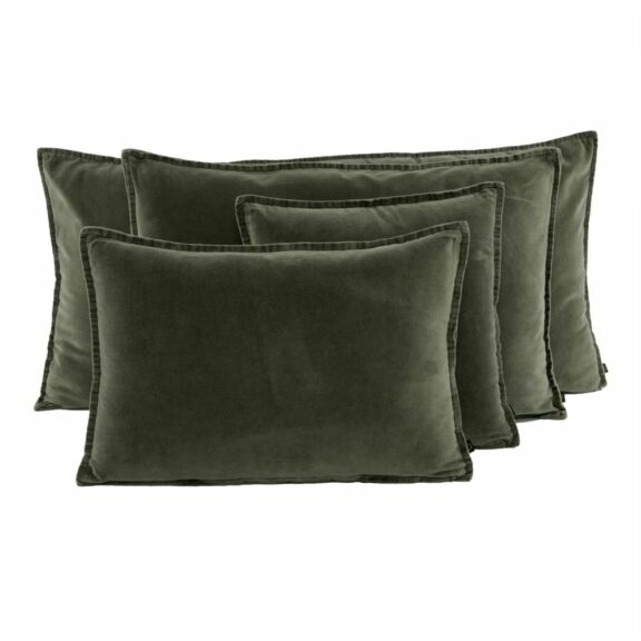 Coussin Manhattan Kaki / 45x45cm - Haomy