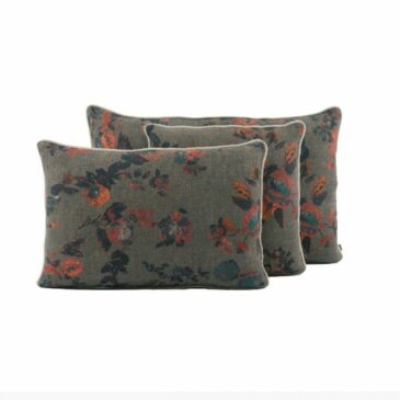 Coussin Oslo Kaki / 45x45cm - Haomy