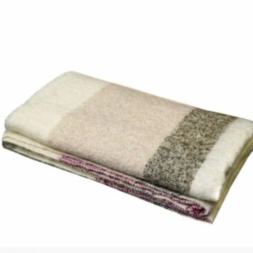 Plaid Calypso Framboise / 130x200cm - Haomy