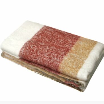 Plaid Calypso Kaki / 130x200cm - Haomy