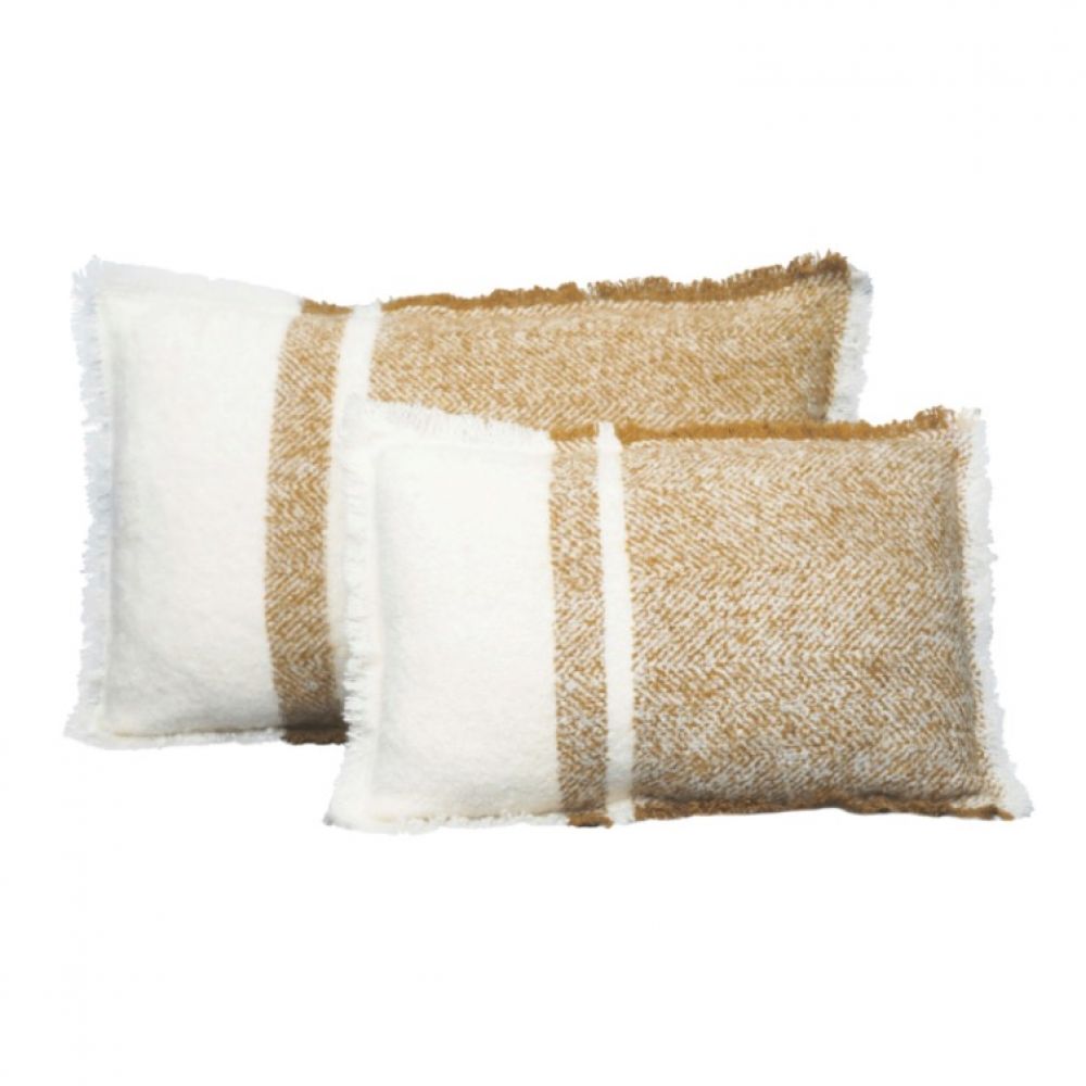 Coussin Megève Gold / 40x60cm - Haomy