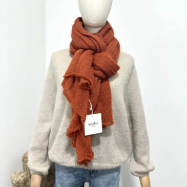 Echarpe en mohair / Brique - Maëlys Paris