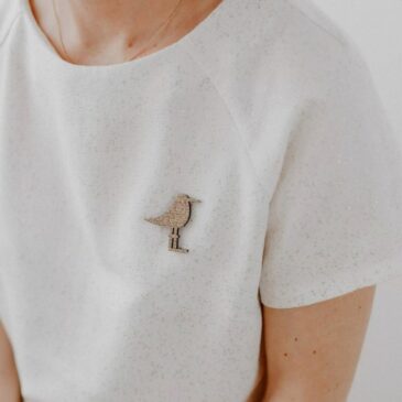 Pin's Mouette dorée - Les Petites Hirondelles