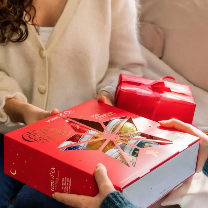 Thé de Noël 2025 - Coffret de 6 thés et tisanes de Noël - Terre d'Oc – Image 3