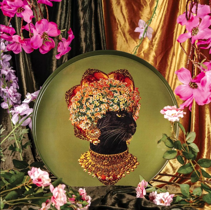 Plateau rond Baghera 33cm - Gangzai – Image 3