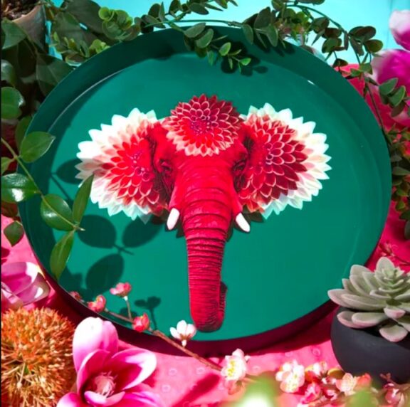 Plateau rond Pachiiii 33cm - Gangzai – Image 2