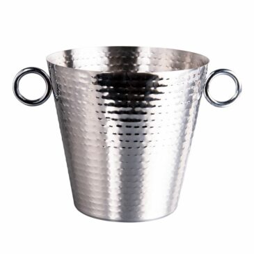 Seau à champagne martelé - Table Passion