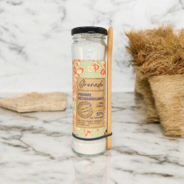 Poudre désodorisante 210g / Grenade - Le Mas du Roseau