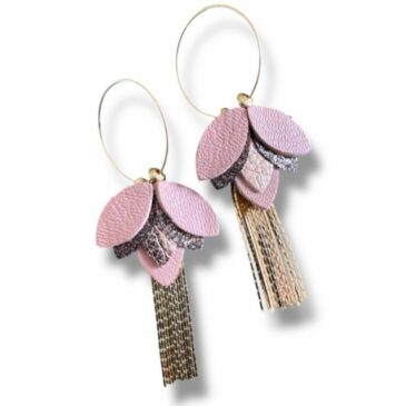 Boucles d'oreilles Ninon / Nude - Atelier Gustave