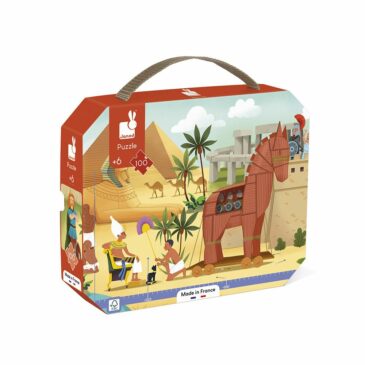 Puzzle Frise Mythologique & Antiquité / 100 pièces (6-9 ans) - Janod