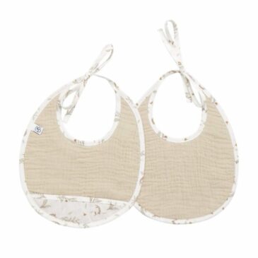 Lot de 2 bavoirs naissance / Collection DayDream - BB&Co