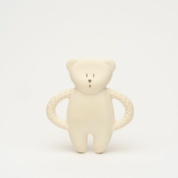 Ourson de dentition / Blanc polaire - Moonie BB&Co