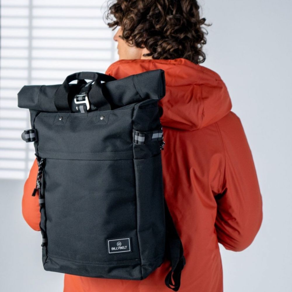Sac à dos All Black Roll-Top - BillyBelt