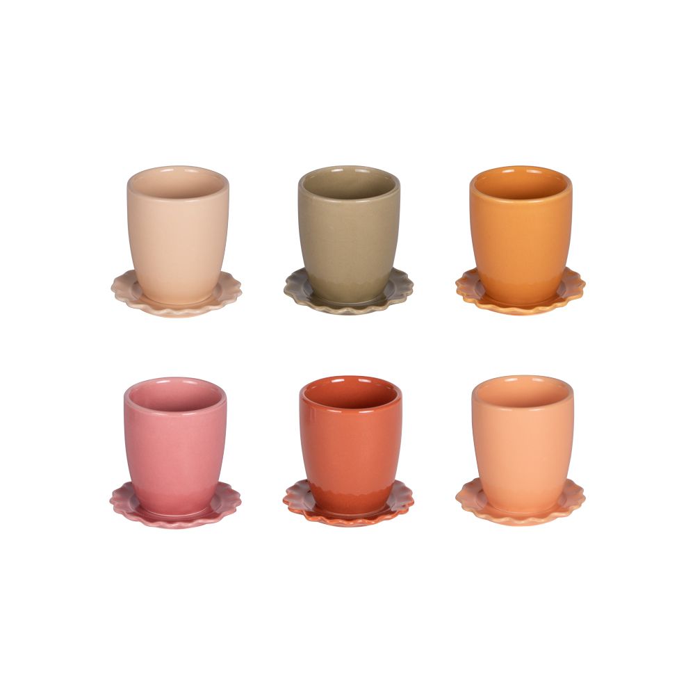 Coffret de 6 gobelets expresso Agra - Table Passion