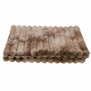 Plaid Sharpei Beige 170x130cm - Amadeus