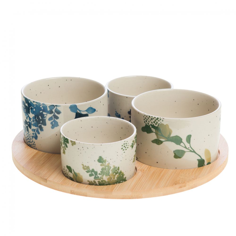 Plateau apéro Lison 4 bols - Amadeus