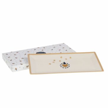 Plat à service rectangulaire poésie - Amadeus