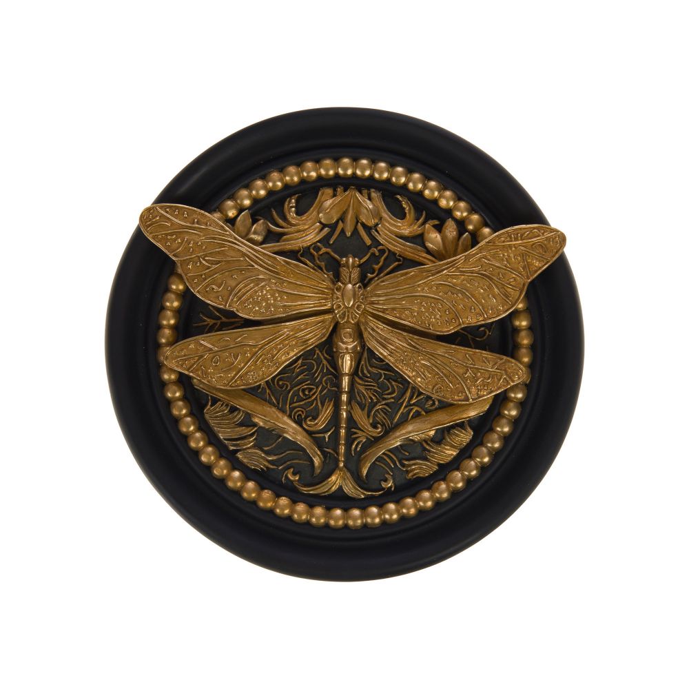 Déco mural libellule noir - Amadeus