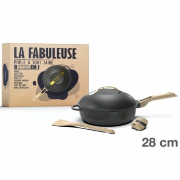 La Fabuleuse Poêle 8 en 1 - 28cm / Couleur Météore - CookUt
