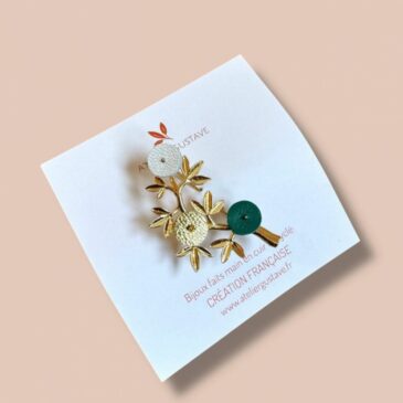 Broche Joy Gui - Atelier Gustave