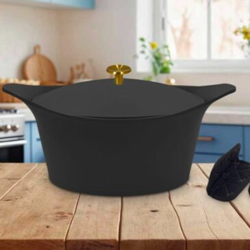 Cocotte CookUt 24cm / Noir Graphite (2 à 8 personnes) - CookUt