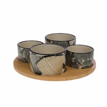 Plateau apéro Eva 4 bols - Amadeus