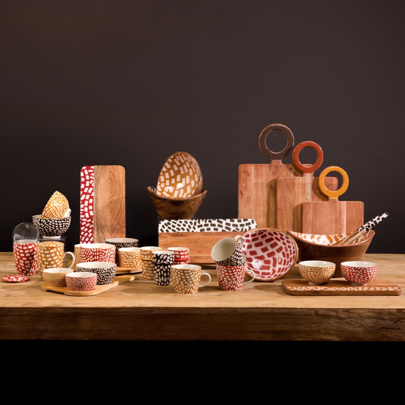 Plateau apéro Isis 4 bols - Amadeus – Image 2