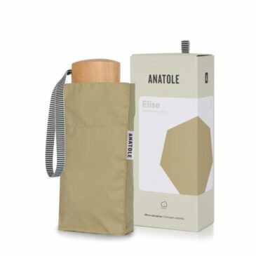 Mini Parapluie vert olive / Elise - Anatole
