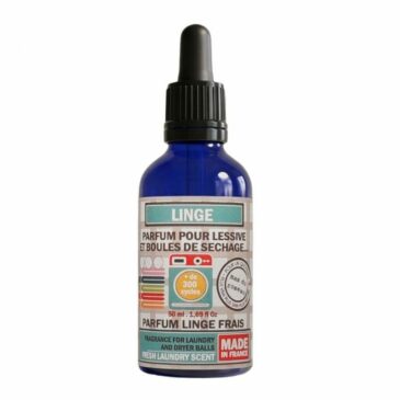 Parfum 50ml pour boule de séchage / Linge frais - Le Mas du Roseau