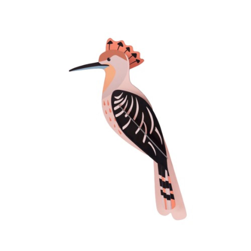 Oiseau Hoopoe en 3D à assembler - Studio Roof