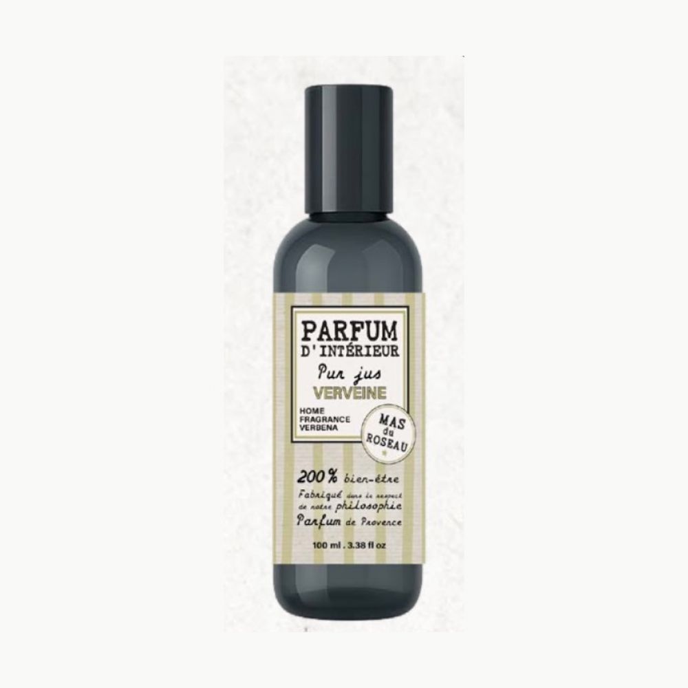 Parfum d'intérieur en spray 100 ml / Verveine - Le Mas du Roseau