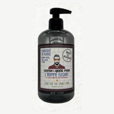 Savon liquide pour l'homme Élégant 500ml - Le Mas du Roseau