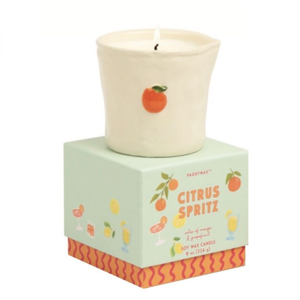 Bougie parfumée en céramique/ Spritz aux agrumes – Paddywax