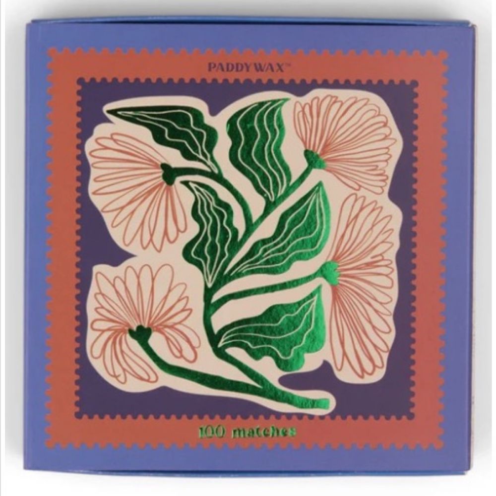 Boîte de 100 allumettes / Floral – Paddywax