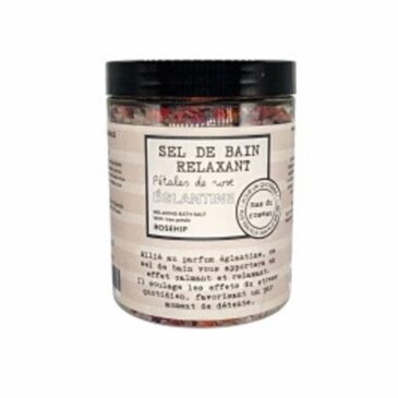 Sels de bain 300g / Églantine et Pétale de rose - Le Mas du Roseau