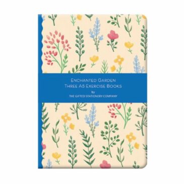 Set de 3 carnets de notes A5 - Enchanted Garden - Royal Garden