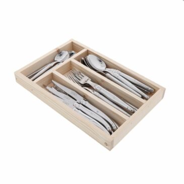 Ménagère 24 couverts Laguiole inox - Jean Dubost