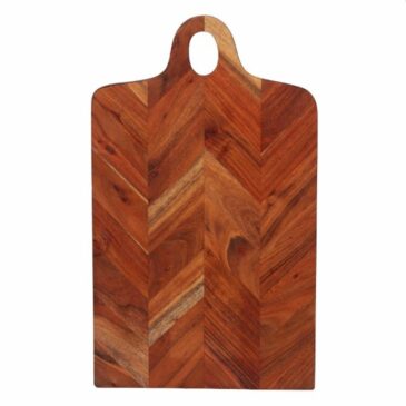 Planche à découper chevrons en acacia L 50x30cm- Table Passion