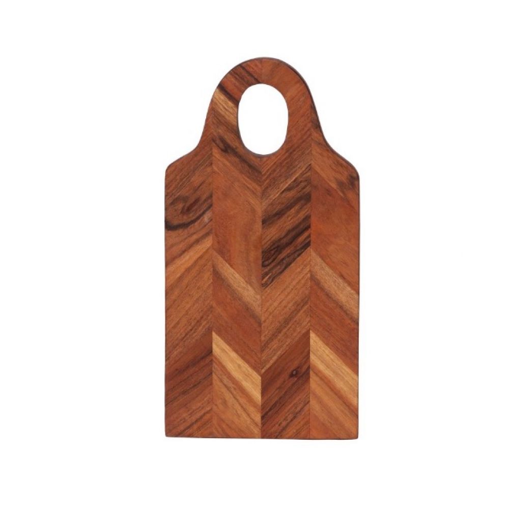 Planche à découper chevrons en acacia S 30x15cm- Table Passion