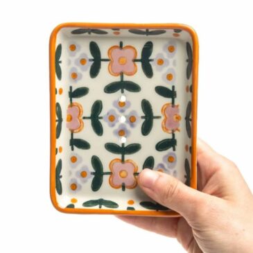 Porte-savon / Floruna Orange - Tranquillo