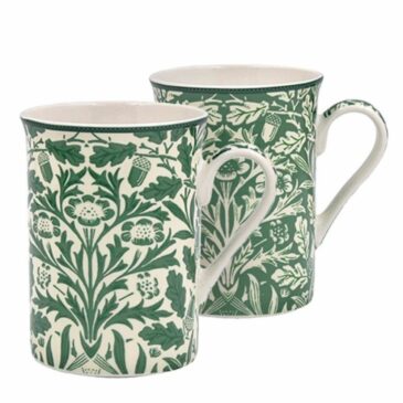Mug fleuri vert / Acorn - Royal Garden