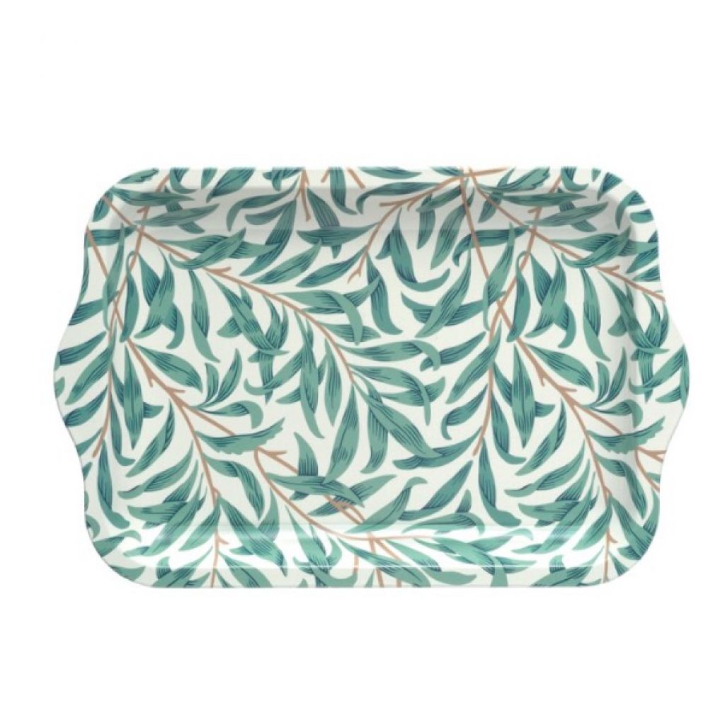 Petit plateau en métal - William Morris (Strawberry thief blue) - Elite