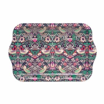 Petit plateau en métal - William Morris (Hyacinth) - Elite